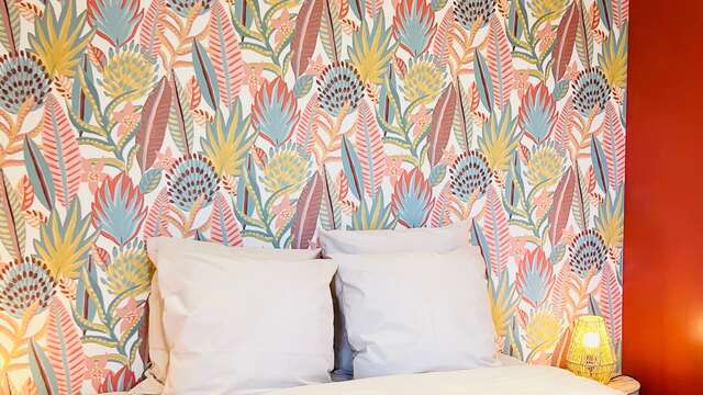 chambre double confort vue jardin