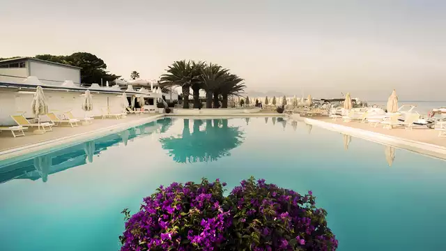 Vacances à San Felice Circeo, sur la côte entre Rome et Naples, avec accès à une plage privée