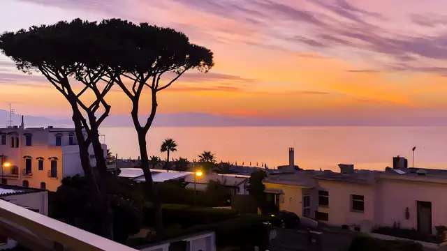 Vacances à San Felice Circeo, sur la côte entre Rome et Naples, avec accès à une plage privée