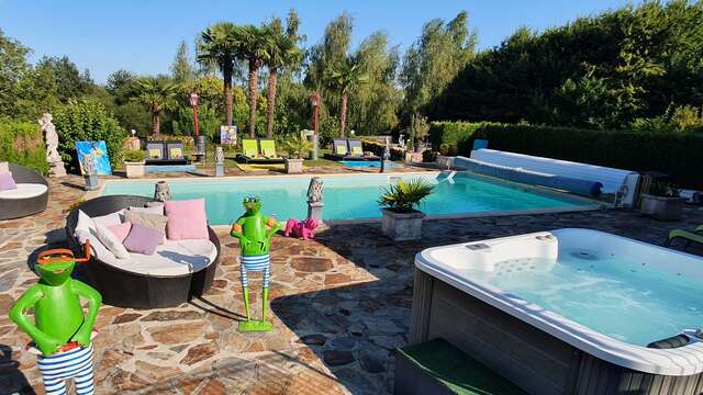 1 toegang tot de ontspanningsruimte voor 2 volwassenen