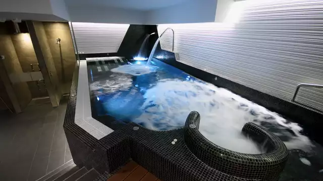 Ontspannend uitje in een driepersoonskamer met spa in Sanxenxo.