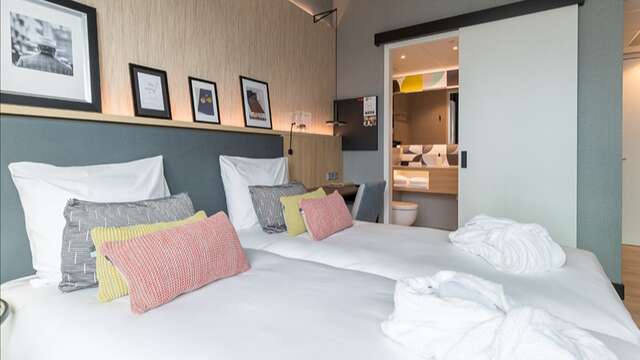 chambre twin confort vue ville