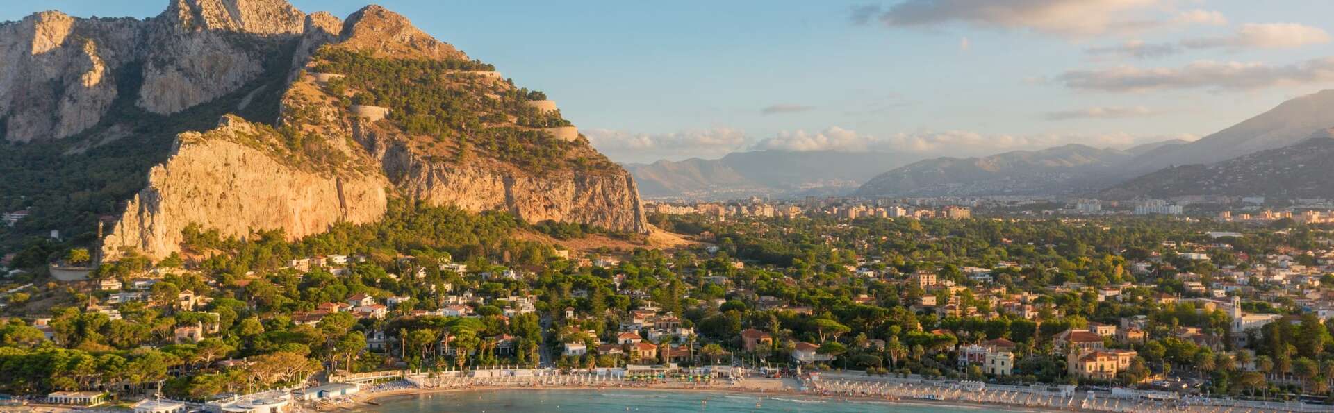 Vacances à Mondello, sur la côte de Palerme