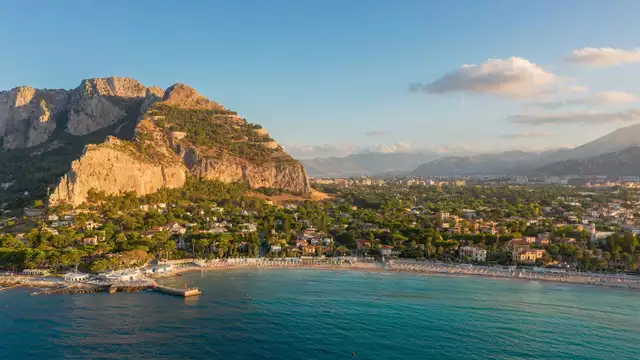 Vakantie in Mondello, aan de kust van Palermo