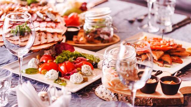 Dîner 3 plats pour 2 adultes