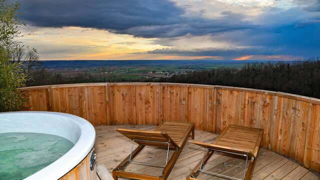 cabane  prestige vue forêt