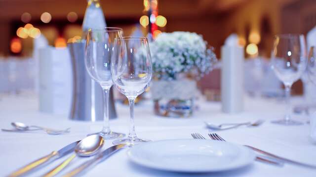 Dîner 3 plats pour 2 adultes