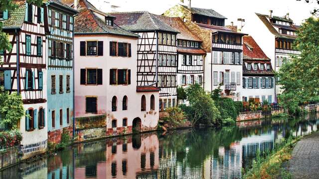 Weekendje weg met het gezin in het centrum van Straatsburg in de Elzas.