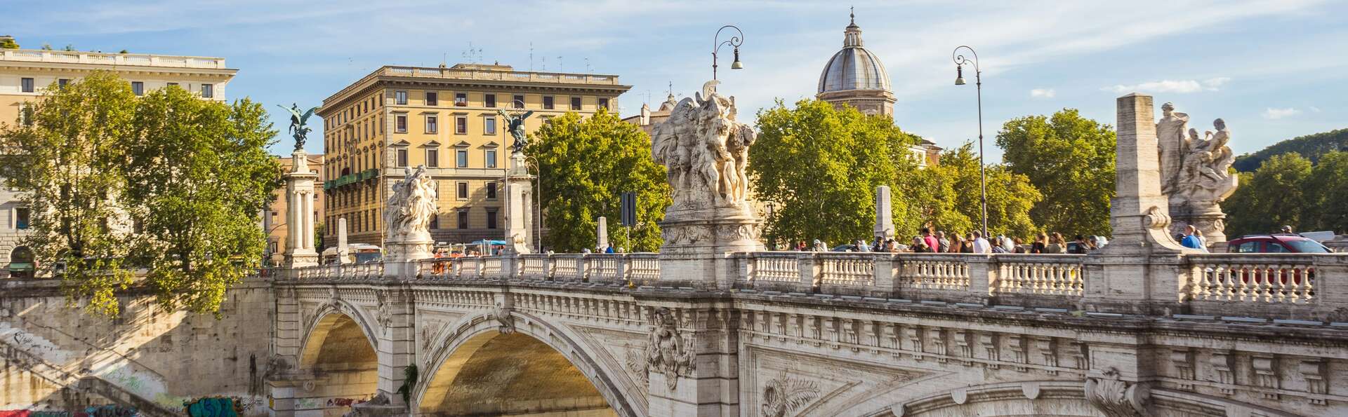 Week-end pour amis ou familles à Rome en chambre triple avec petit déjeuner inclus