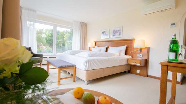 chambre double supérieure vue jardin