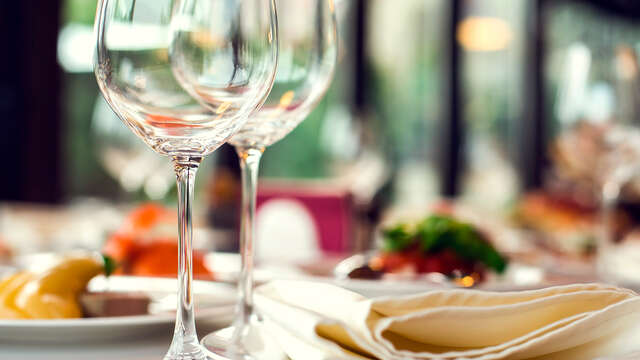 Diner (3 gangen) voor 2 volwassenen