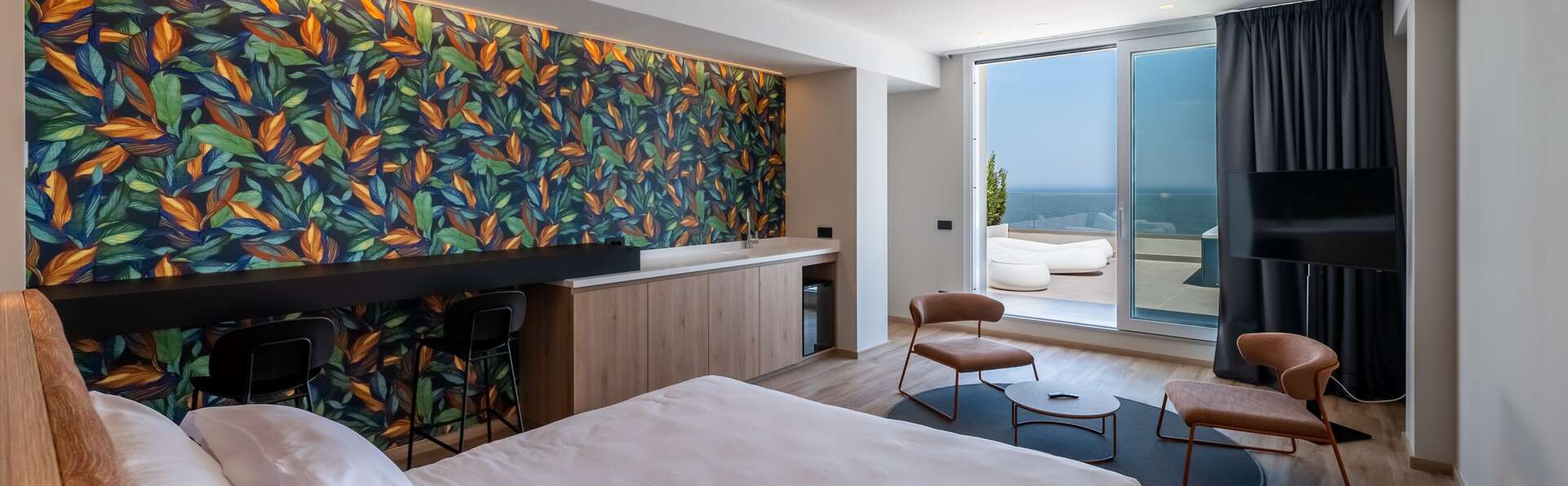 Riccione en suite avec terrasse et jacuzzi et un massage pour 2 inclus