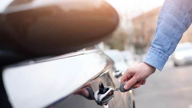 Parking extérieur privé