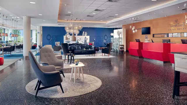 Alojarse en el WestCord Hotel Delft con estilo IKEA y un toque de azul de Delft