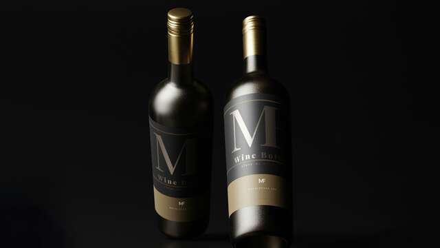 Bottiglia di vino 
