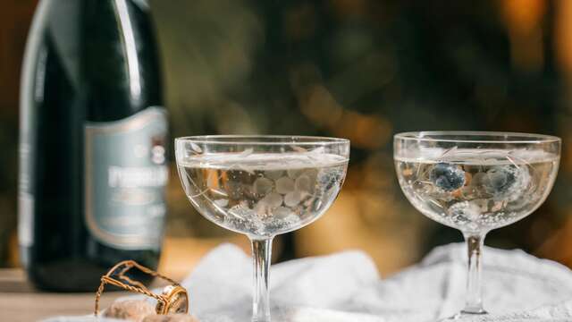 Demi-bouteille de champagne