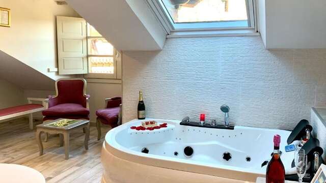 Bain hydromassant en chambre