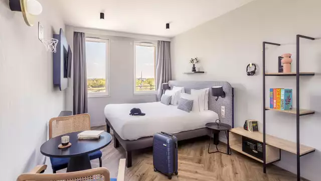 Verblijf in een appartement met keuken vlakbij Parijs.
