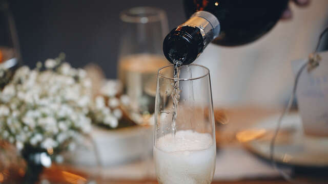 Bouteille de champagne