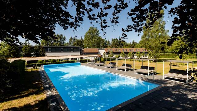Toegang tot sauna, buitenzwembad en fitness
