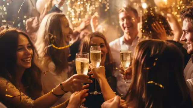 Oudejaarsavond in Azurara met galadiner, feest, cava en speciale Nieuwjaarslunch