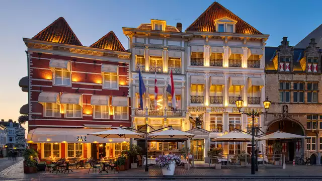 Estancia en suite de lujo con cena de 4 platos en Bergen op Zoom