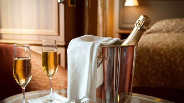 Een fles Prosecco/cava