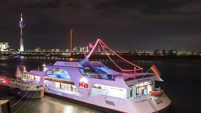 Rhin & Lumières : Croisière de Noël à Düsseldorf