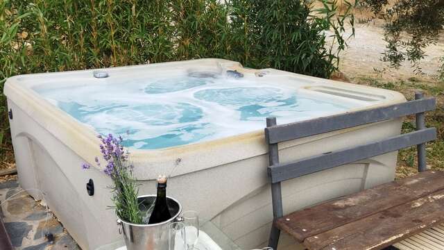 toegang tot de jacuzzi voor 2 volwassenen