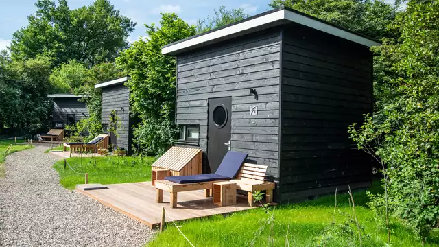 Vive la magia del cielo estrellado desde un tiny house en Twente