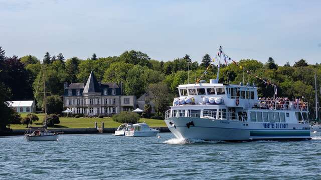 Boottocht op de Odet vanuit de haven van Bénodet