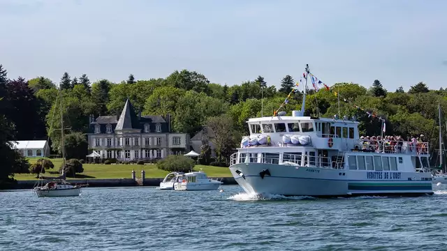Boottocht op de Odet vanuit de haven van Bénodet