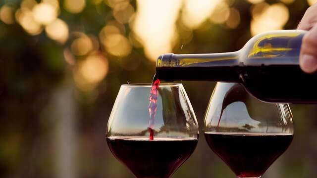 Calice di vino regionale per 2 adulti