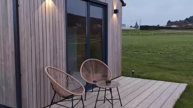 Escapada en pareja en una cabaña en la costa de Galicia