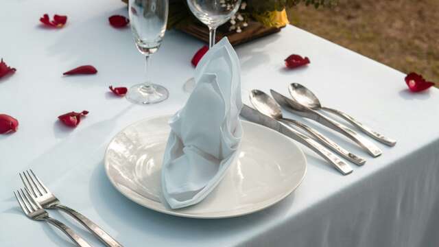 Dîner de la Saint-Valentin pour 2 adultes