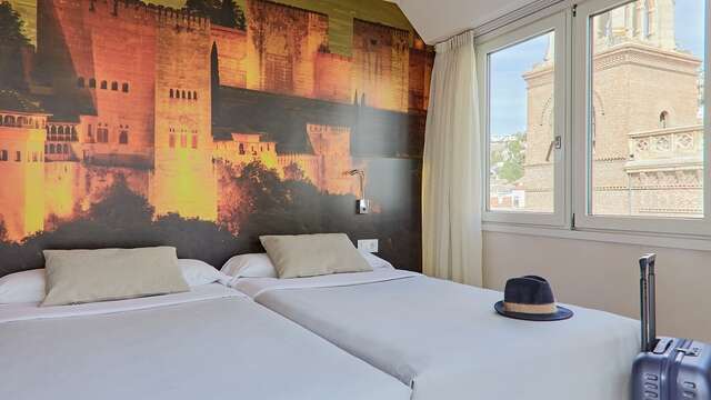 standaard Tweepersoonskamer met stadszicht