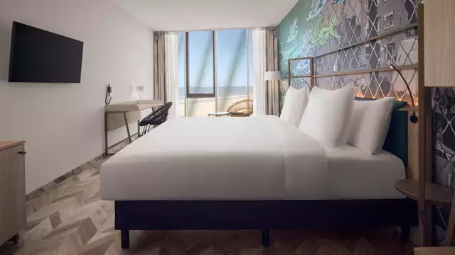 Wakker worden met uitzicht op zee in Scheveningen, Den- Haag