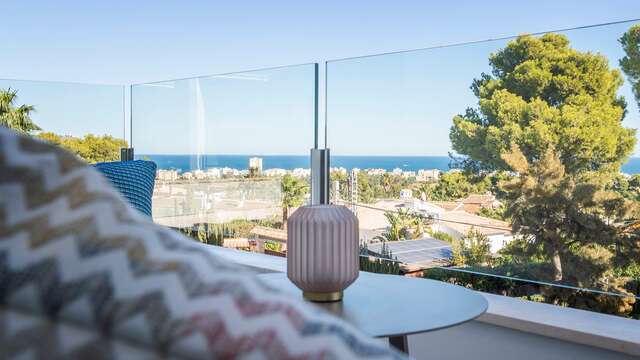 Luxe, spa en uitzicht op zee in Jávea