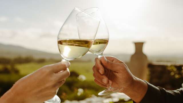 Verre de vin pour 2 adultes