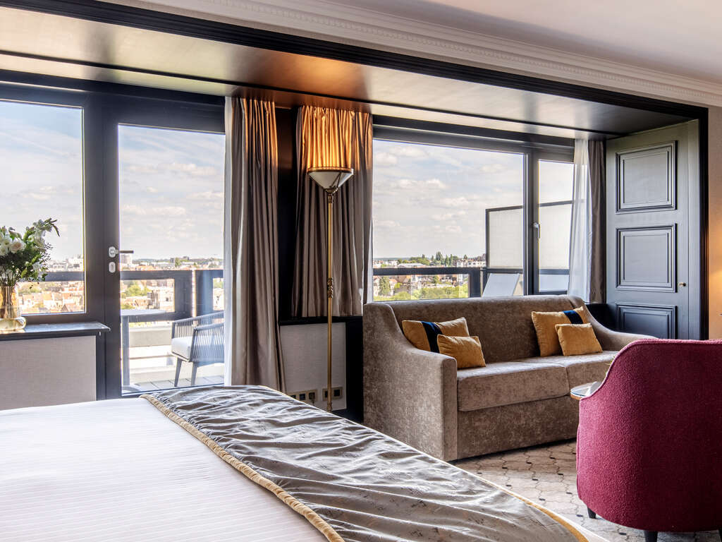 Séjour de rêve en Junior Suite avec terrasse sur l'Avenue Louise á Bruxelles - 4* - 1