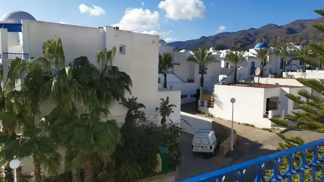 Media pensión y mar en Mojácar