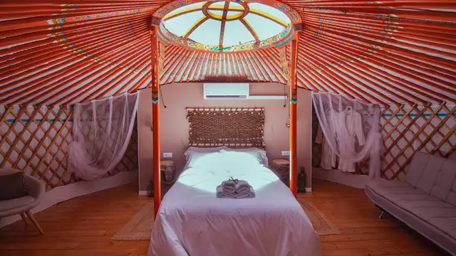 Glamping uitje tussen natuur en rust in El Jardín de las Delizias