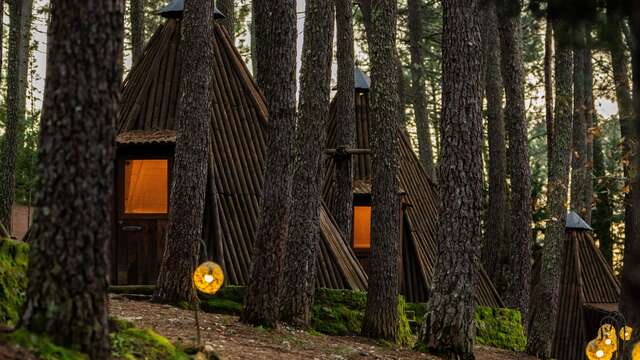 Glamping the Teepees
