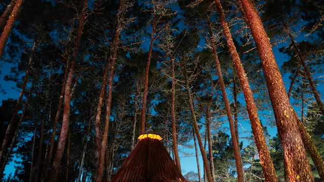 Escapada mágica en un refugio de madera en el corazón del Valle del Tiétar