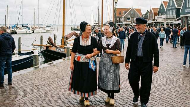 Volendam op z’n mooist: van klederdrachtfoto tot culinaire verwennerij