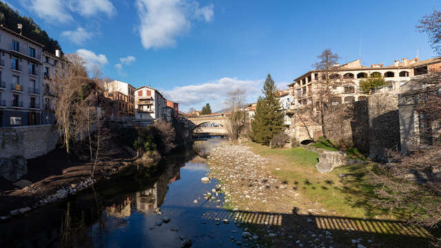 Fietsuitje in Ripoll