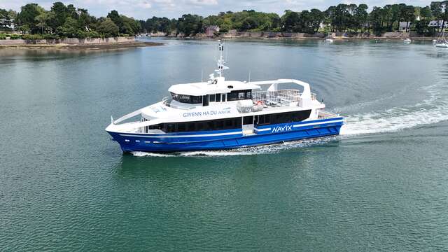 Cruiseaanbieding met stops op Île aux Moines en Île d'Arz, vertrek vanuit Vannes
