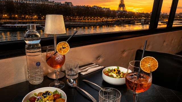 Escapade avec dîner festif sur la Seine