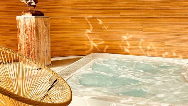 Fin de semana todo incluido: Spa privado y cena de 3 platos en la costa cerca de Saint-Brieuc