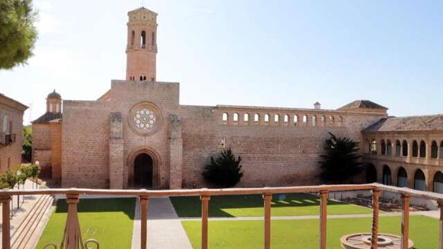 reutilizar Desconexion en precioso monasterio cerca de Zaragoza con desayuno y coctel